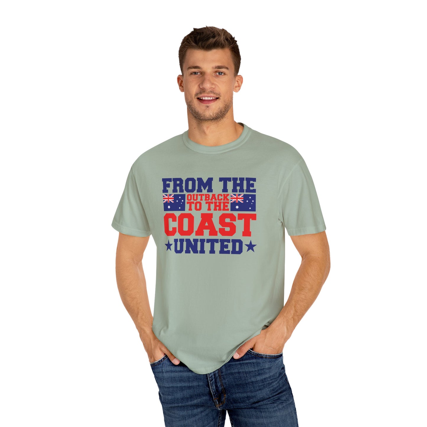 From the Outback to the Coast United T-Shirt | Aussie Pride Unisex Tee – BackToClassy