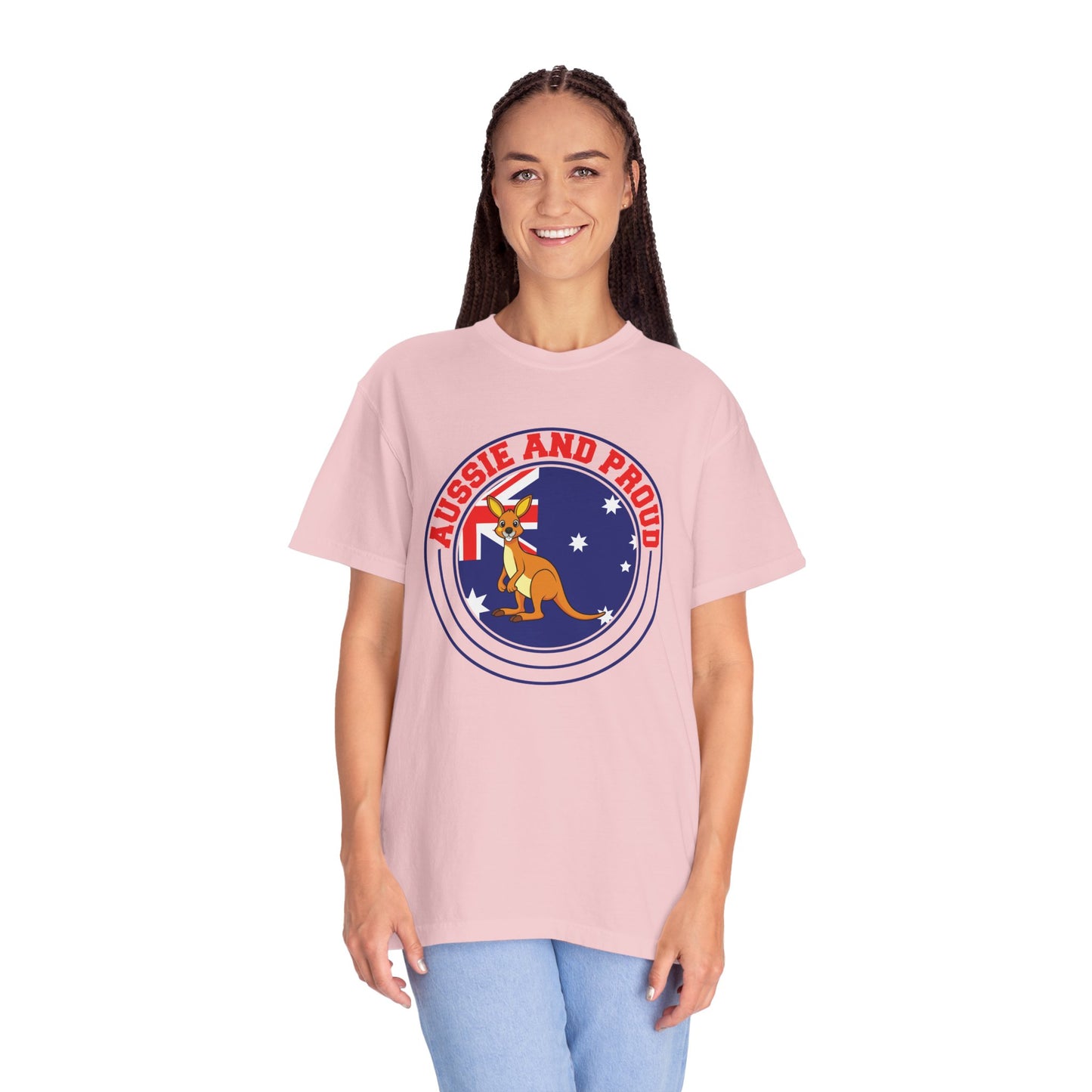 Aussie and Proud T-Shirt | Unisex Garment-Dyed Tee Celebrating Australian Pride – BackToClassy