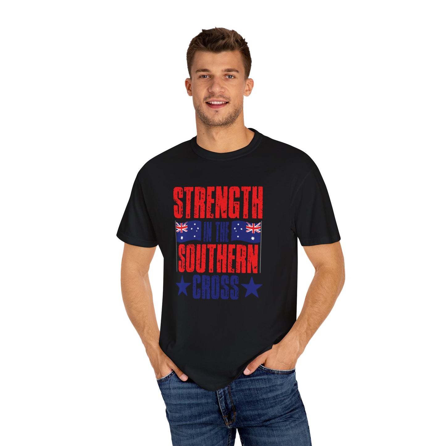Strength in the Southern Cross T-Shirt | Aussie Pride Unisex Tee | Australian Spirit Shirt – BackToClassy