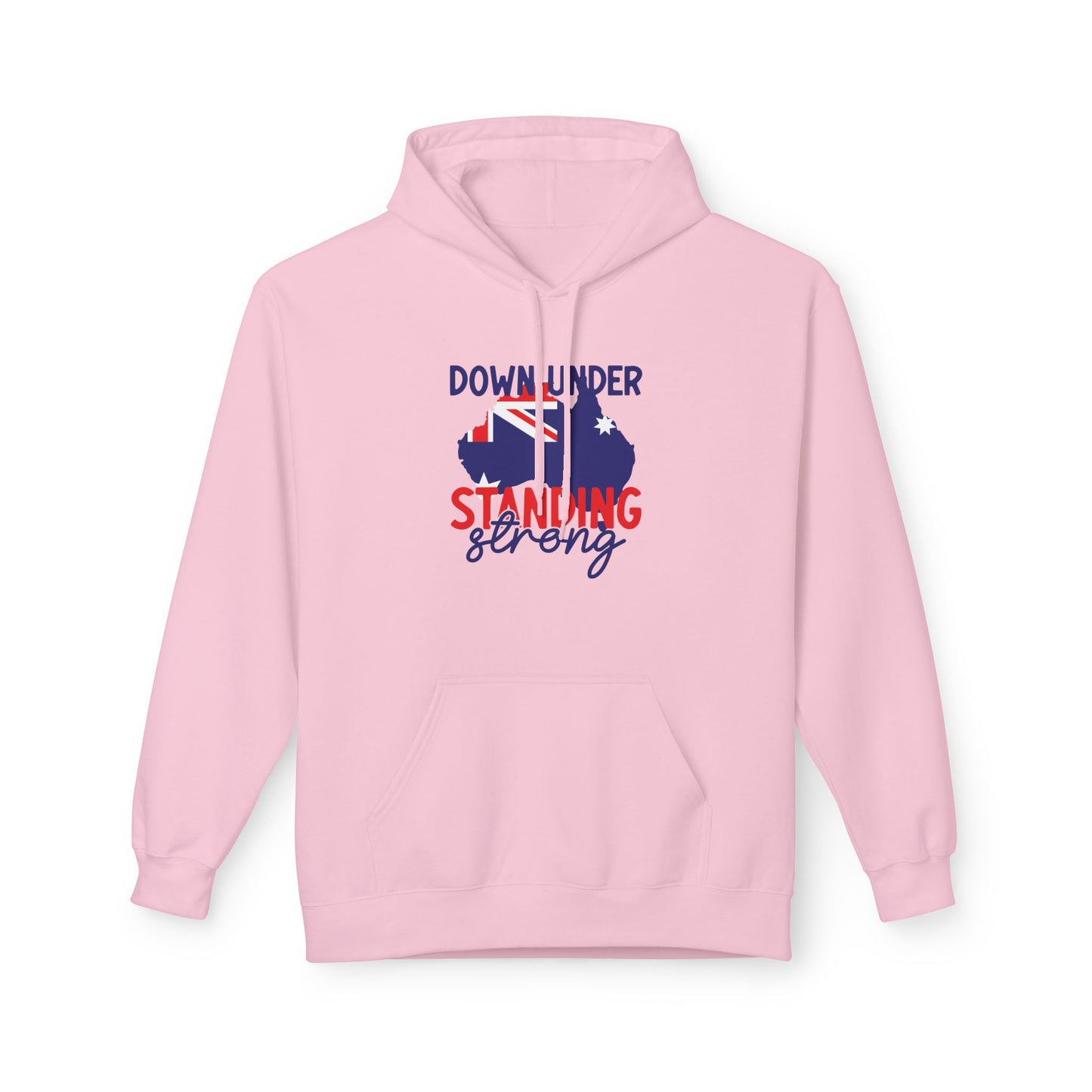 Down Under Standing Strong Hoodie | Aussie Pride Unisex Fleece Hoodie | Australian Spirit Sweatshirt – BackToClassy