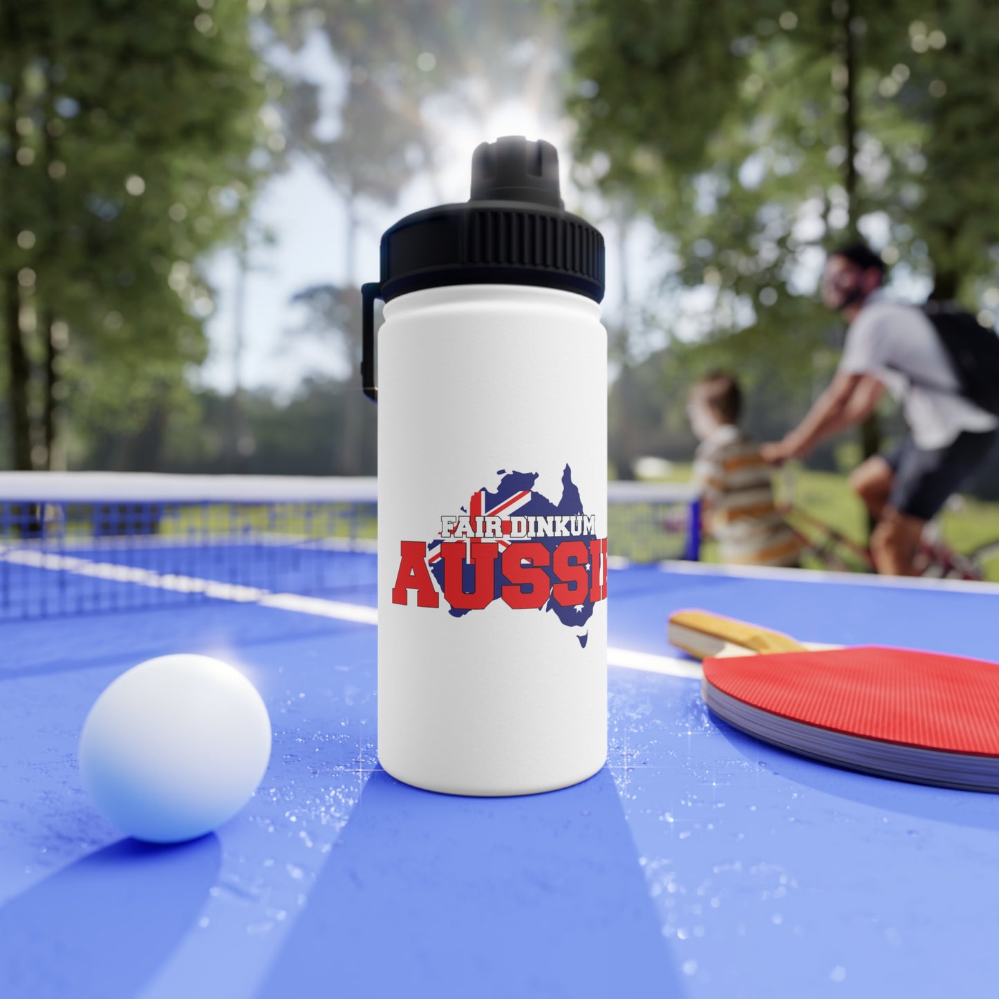 Fair Dinkum Water Bottle | True Blue Aussie Pride Flask