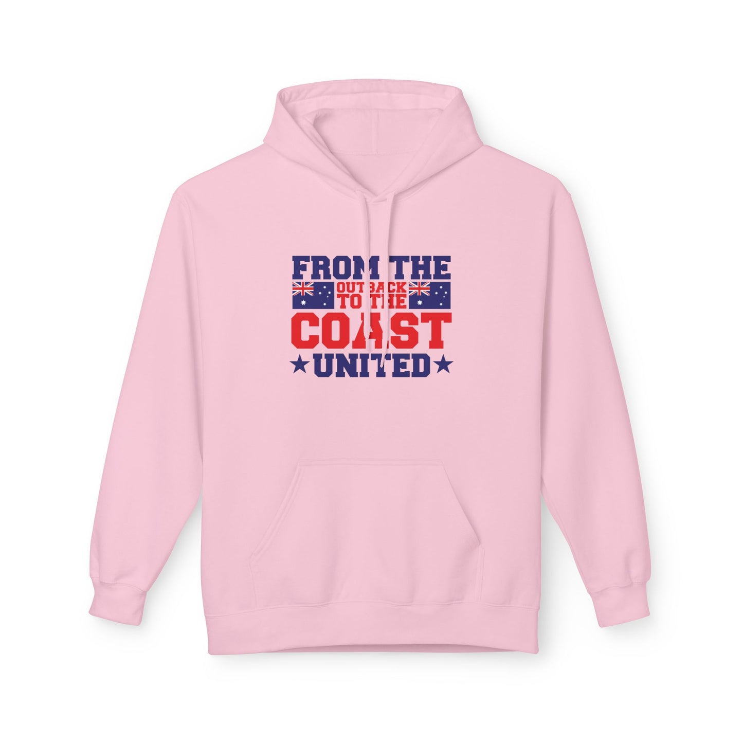 From the Outback to the Coast United Hoodie | Aussie Pride Unisex Fleece Hoodie | Australian Spirit Sweatshirt – BackToClassy