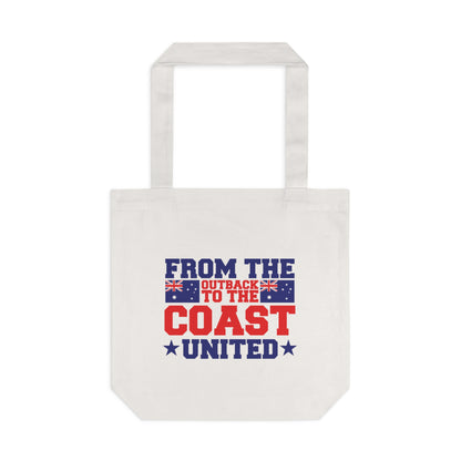Outback to Coast Tote Bag | Aussie Pride & Unity Gift