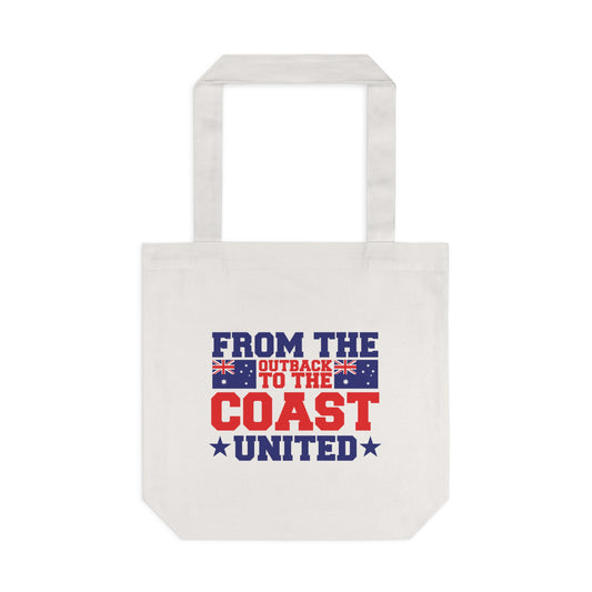 Outback to Coast Tote Bag | Aussie Pride & Unity Gift