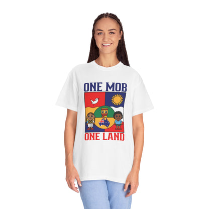 One Mob One Land T-Shirt | Aussie Pride Unisex Tee | Australian Spirit Shirt – BackToClassy