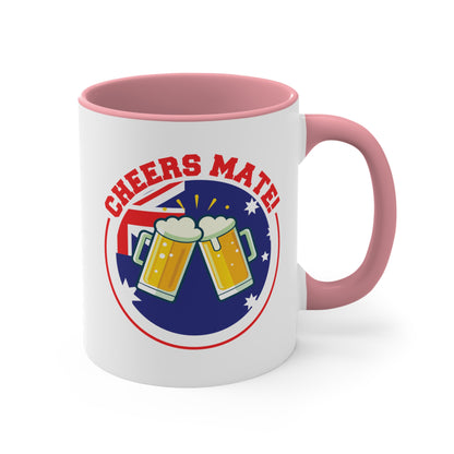 Cheers Mate Mug | Fun Aussie Coffee Cup