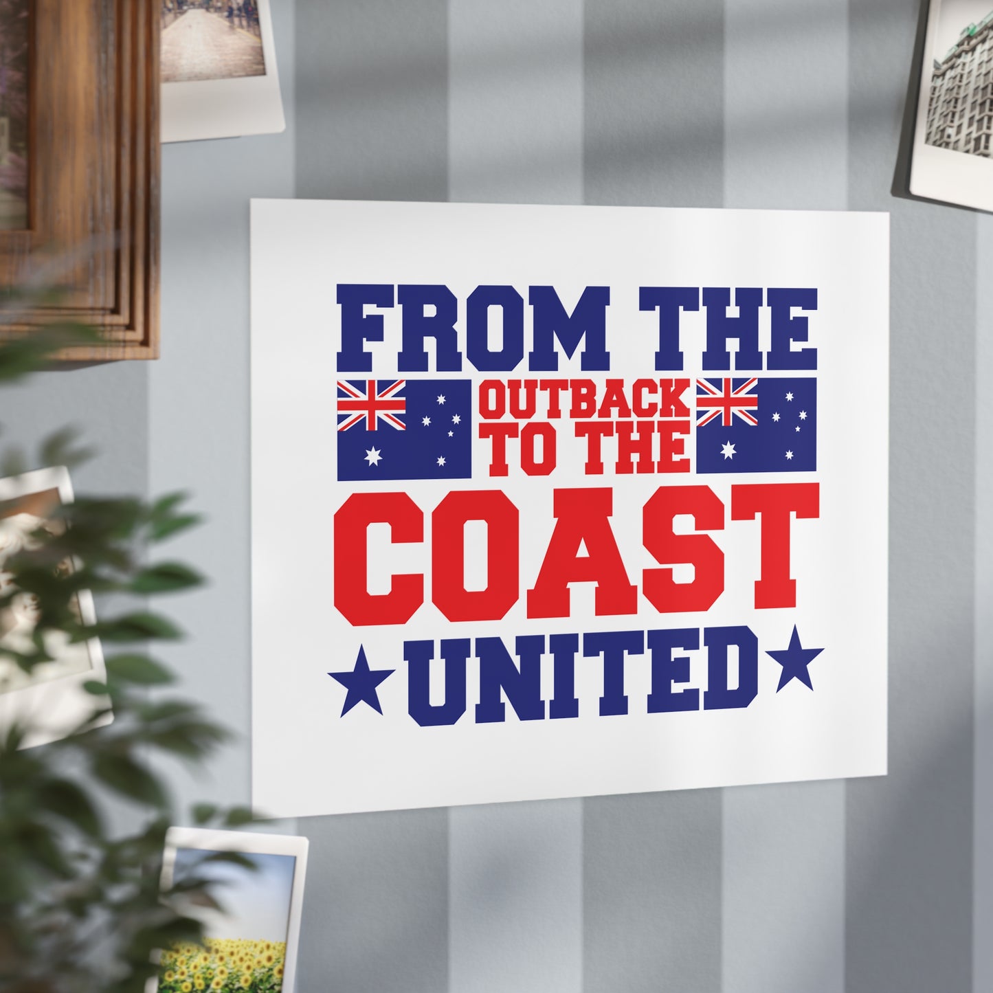 Outback to Coast Poster | Australian Unity Wall Art