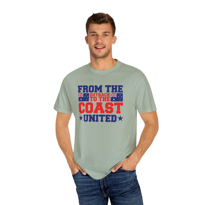 From the Outback to the Coast United T-Shirt | Aussie Pride Unisex Tee – BackToClassy
