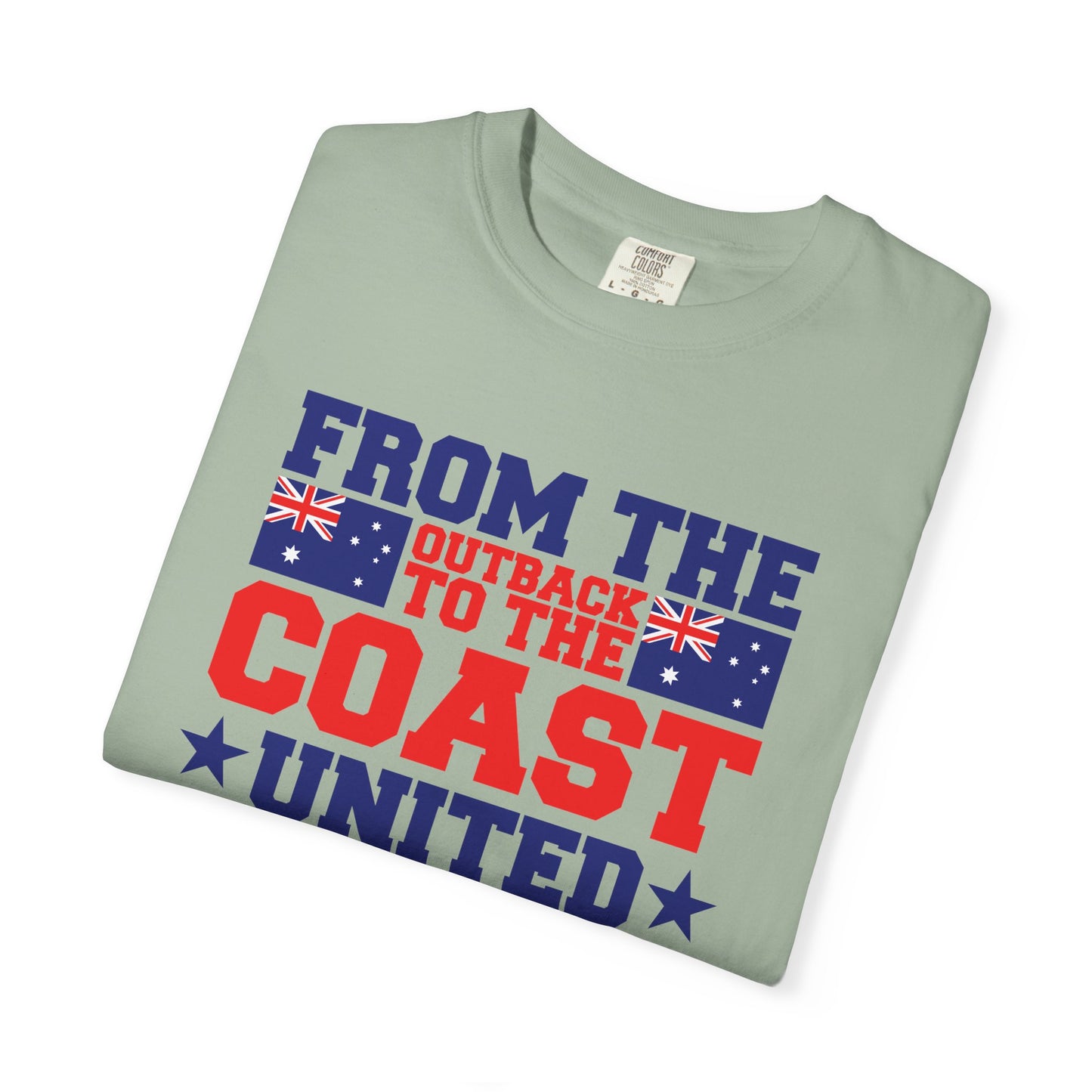 From the Outback to the Coast United T-Shirt | Aussie Pride Unisex Tee – BackToClassy