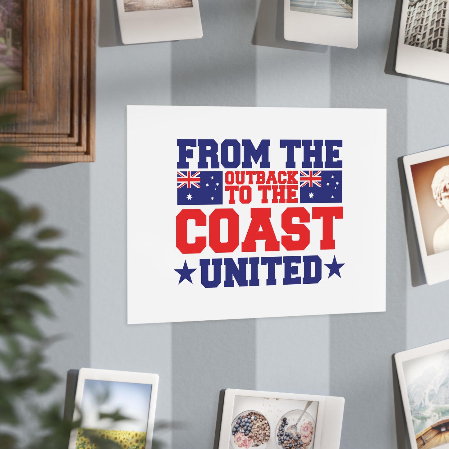 Outback to Coast Poster | Australian Unity Wall Art