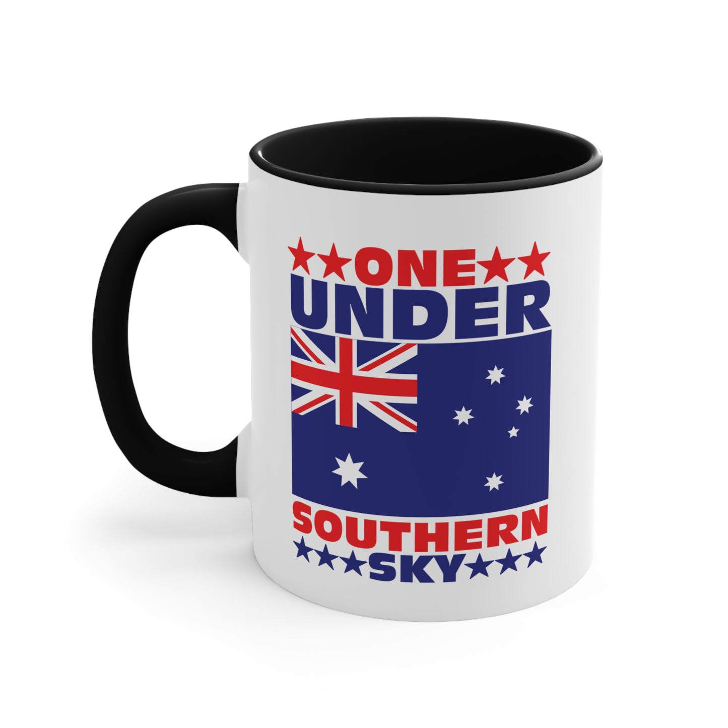 One Under Southern Sky Mug | Aussie Pride Accent Coffee Cup | Australian Unity & Spirit Gift – BackToClassy