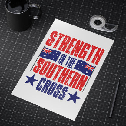 Southern Cross Poster | Australian Pride Wall Art