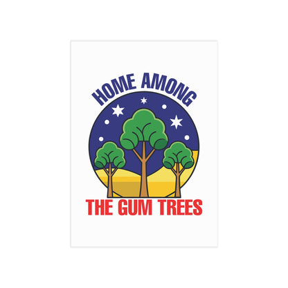 Gum Trees Poster | Australian Nature Wall Art