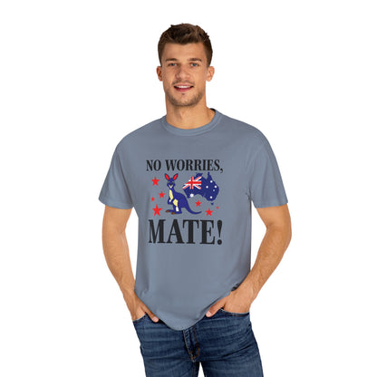No Worries Mate! T-Shirt | Aussie Pride Unisex Tee | Australian Spirit Shirt – BackToClassy