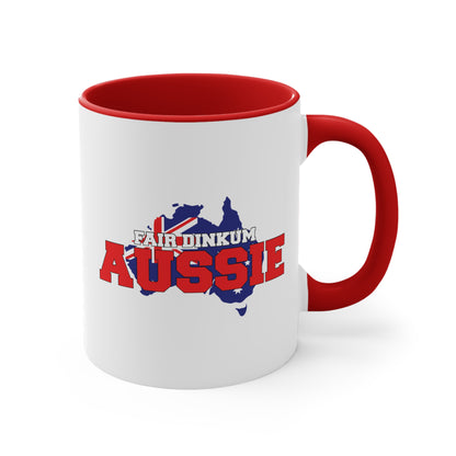 Fair Dinkum Mug | True Blue Aussie Spirit Coffee Cup