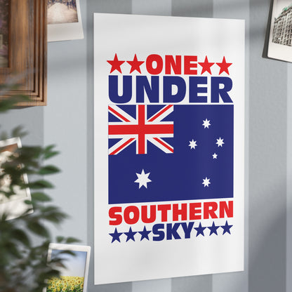 Southern Sky Poster | Australian Unity Wall Art
