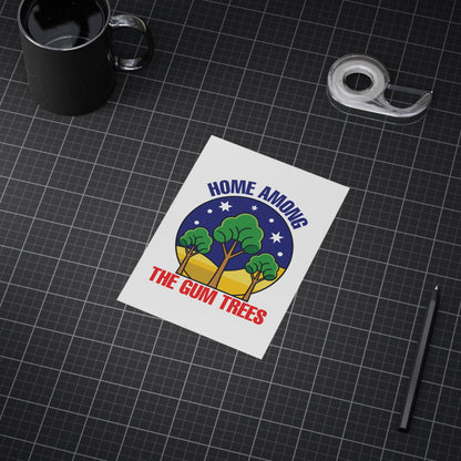 Gum Trees Poster | Australian Nature Wall Art