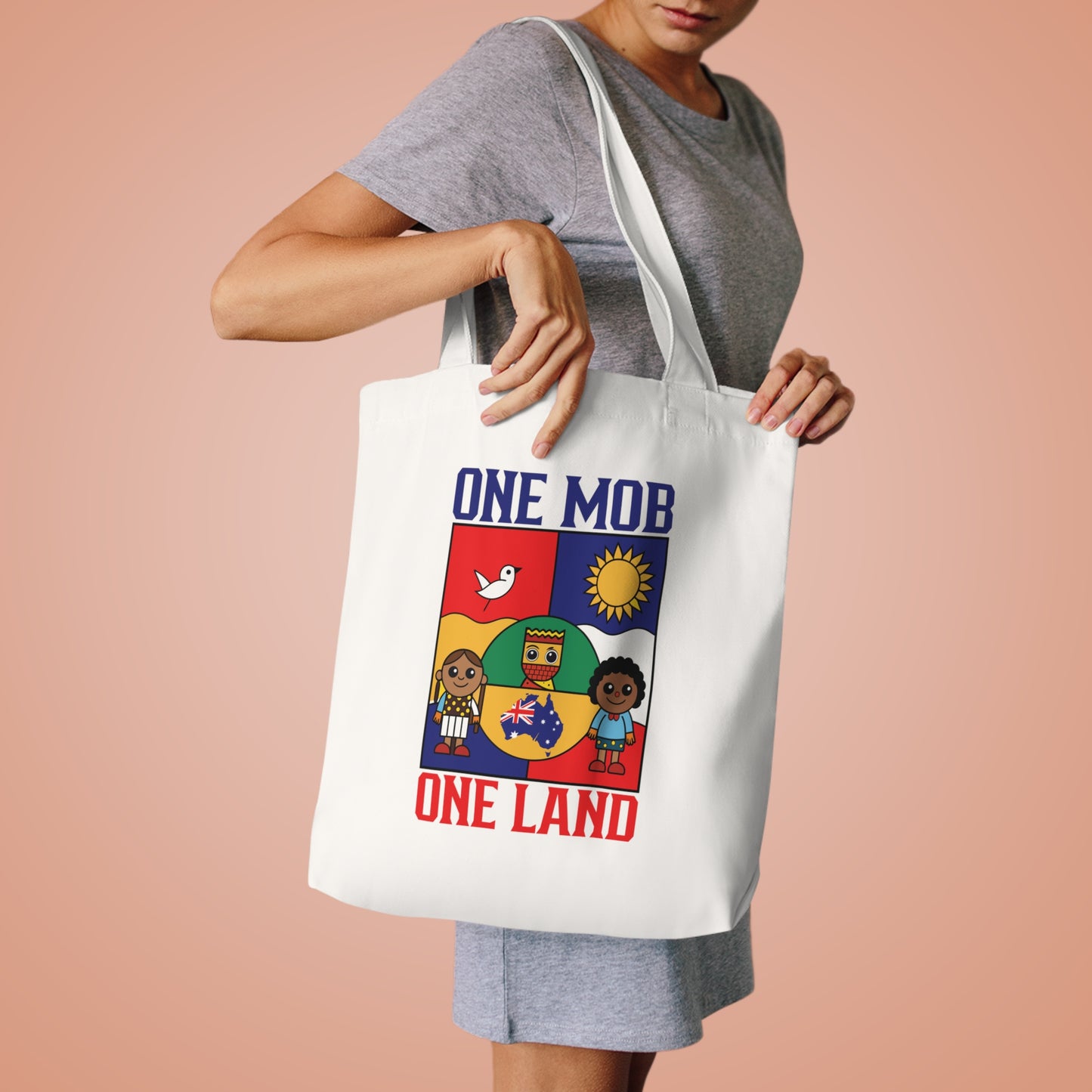 One Mob Tote Bag | Aussie Pride & Unity Gift