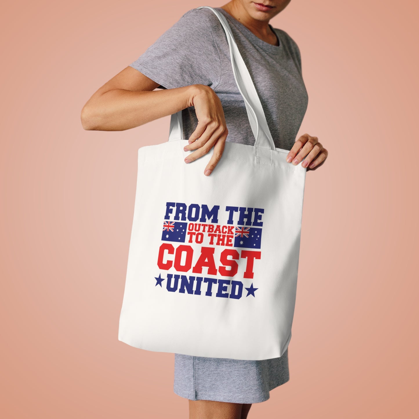 Outback to Coast Tote Bag | Aussie Pride & Unity Gift