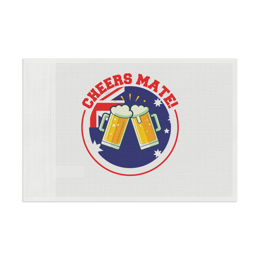 Cheers Mate Flag | Fun Aussie Pride