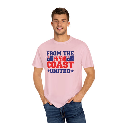 From the Outback to the Coast United T-Shirt | Aussie Pride Unisex Tee – BackToClassy