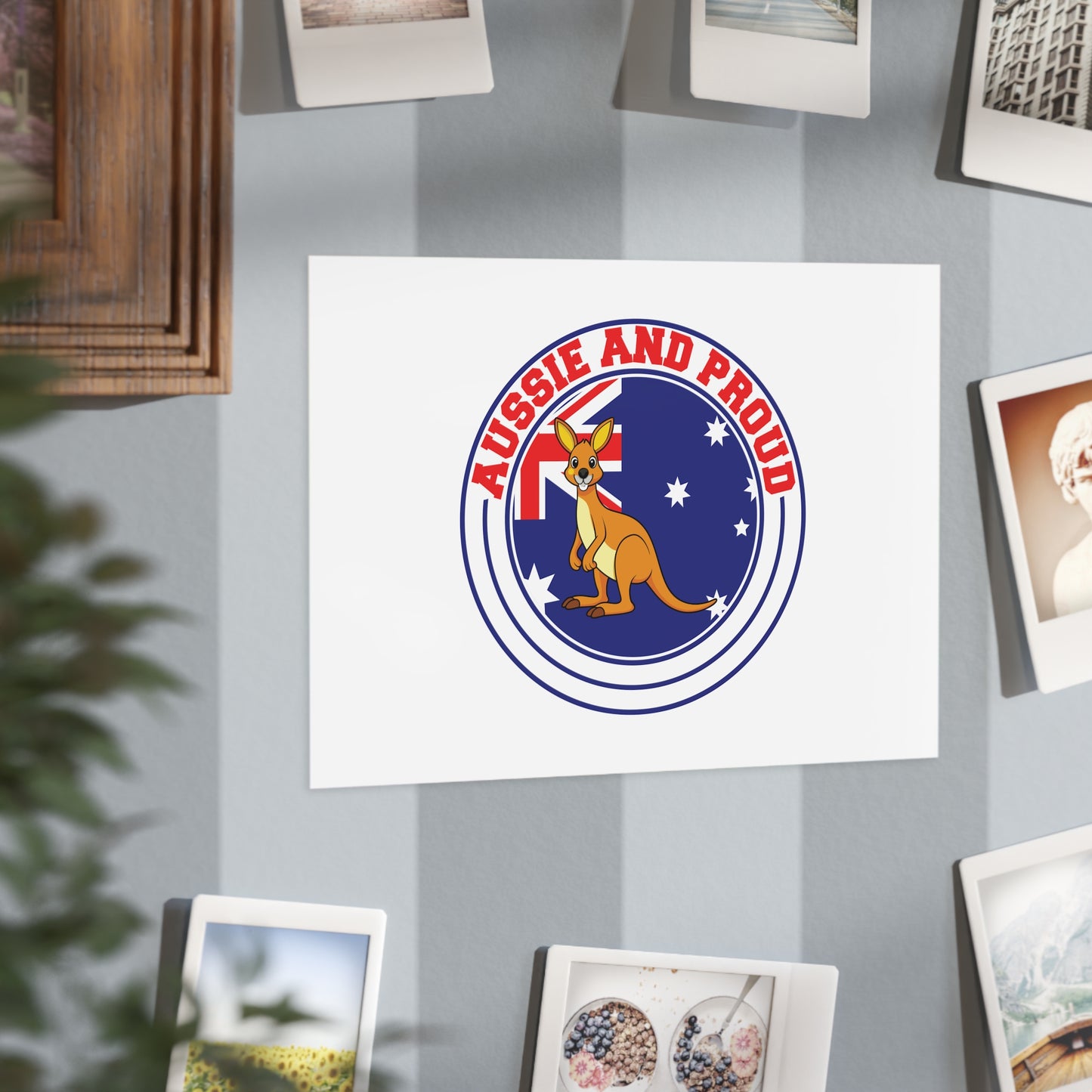 Aussie Pride Poster | Patriotic Australian Wall Art