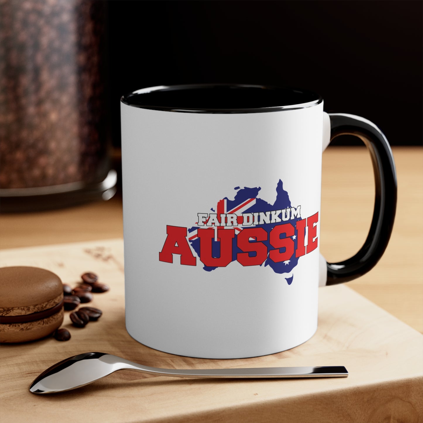 Fair Dinkum Mug | True Blue Aussie Spirit Coffee Cup