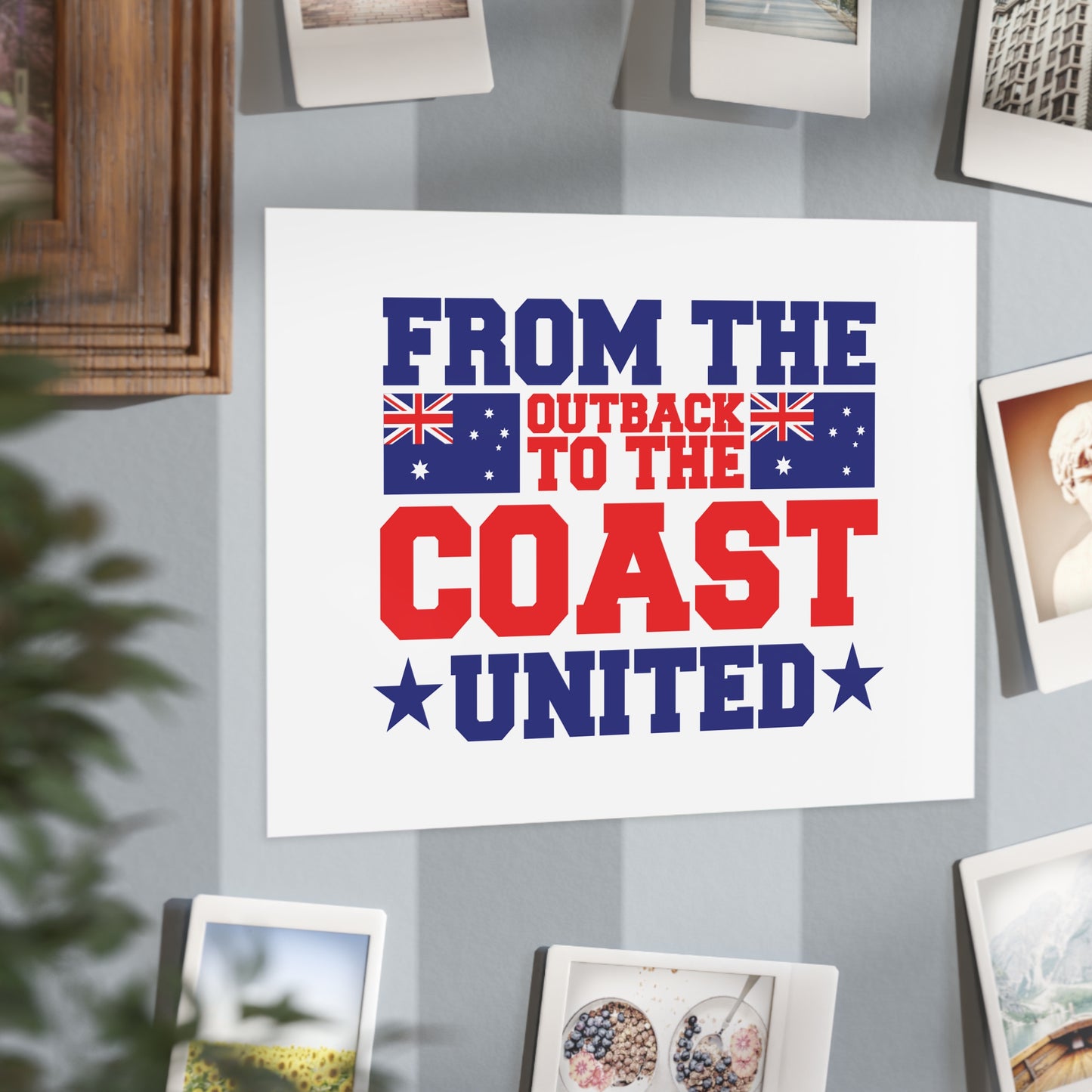 Outback to Coast Poster | Australian Unity Wall Art