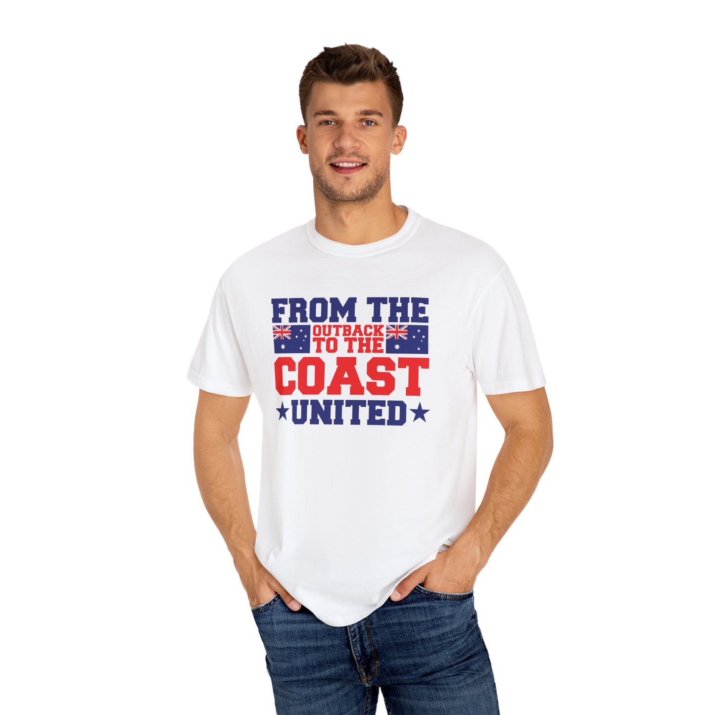 From the Outback to the Coast United T-Shirt | Aussie Pride Unisex Tee – BackToClassy