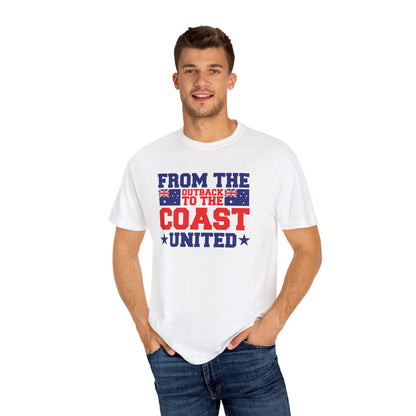 From the Outback to the Coast United T-Shirt | Aussie Pride Unisex Tee – BackToClassy