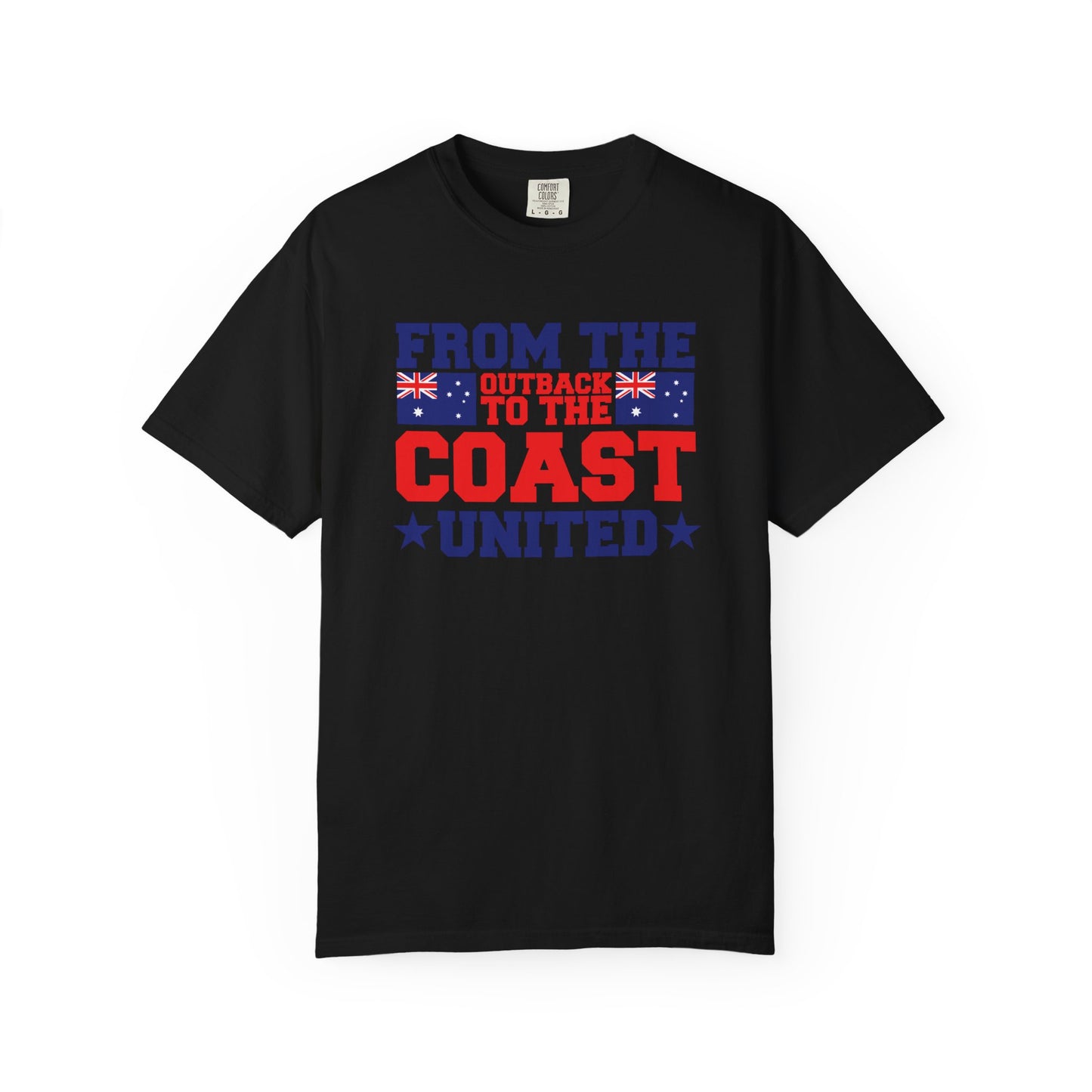 From the Outback to the Coast United T-Shirt | Aussie Pride Unisex Tee – BackToClassy