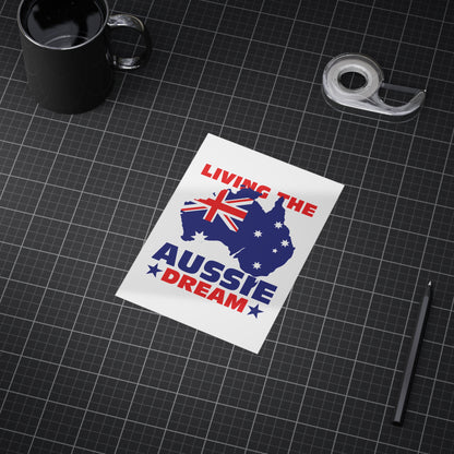 Aussie Dream Poster | Australian Pride Wall Art