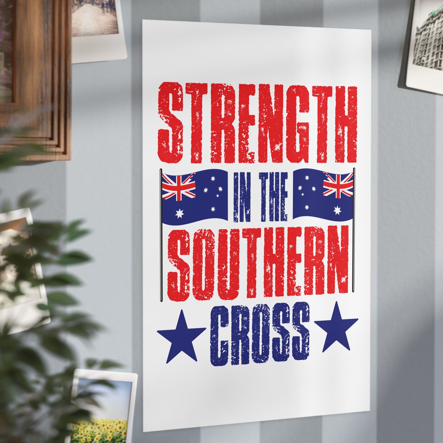 Southern Cross Poster | Australian Pride Wall Art