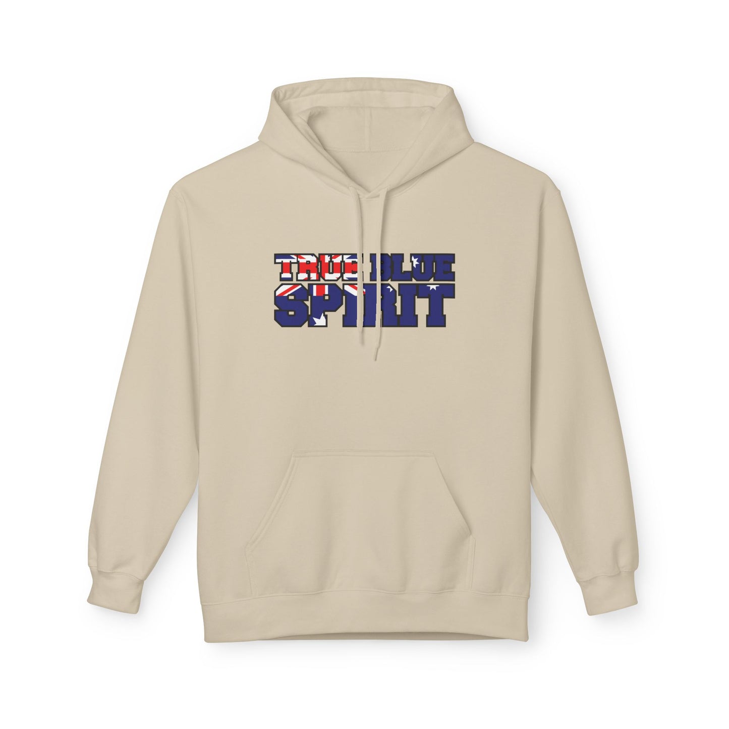 True Blue Spirit Hoodie | Aussie Pride Unisex Fleece Hoodie | Australian Spirit Sweatshirt – BackToClassy