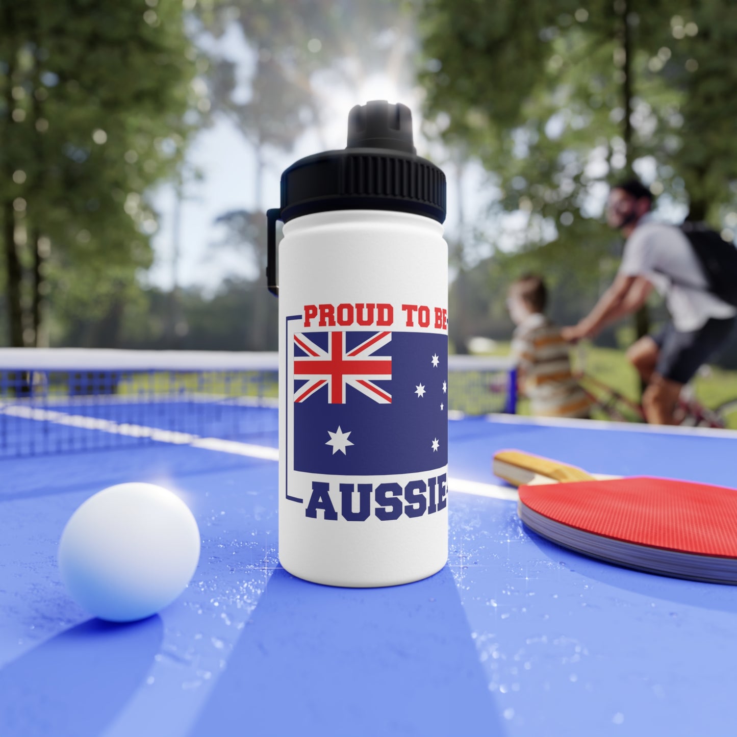 Proud Aussie Water Bottle | True Blue Pride Flask