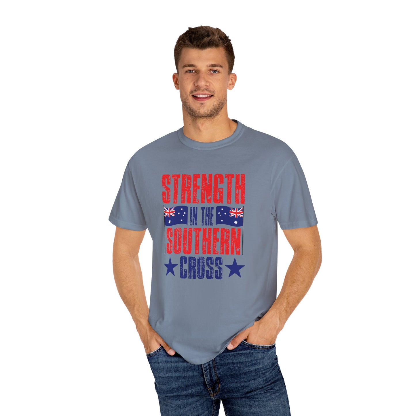 Strength in the Southern Cross T-Shirt | Aussie Pride Unisex Tee | Australian Spirit Shirt – BackToClassy