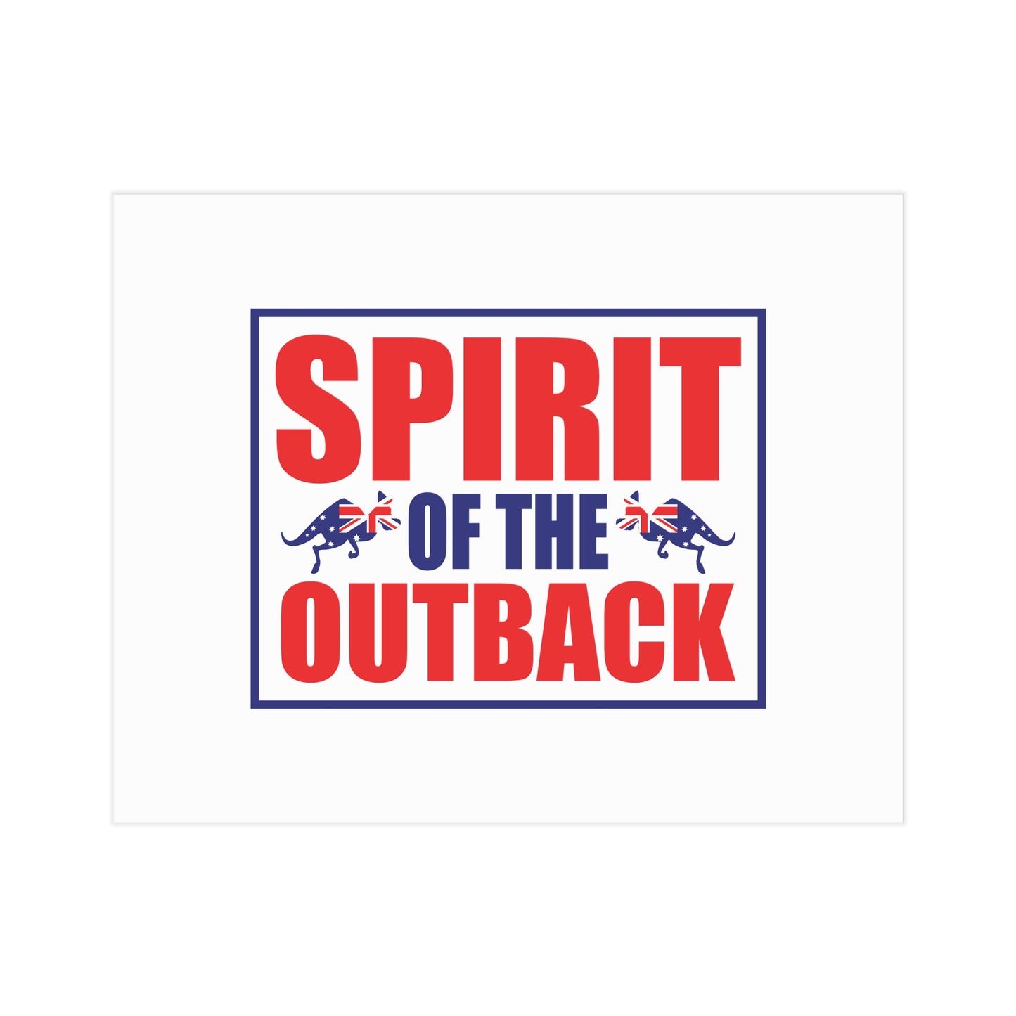 Outback Spirit Poster | Australian Heritage Wall Art