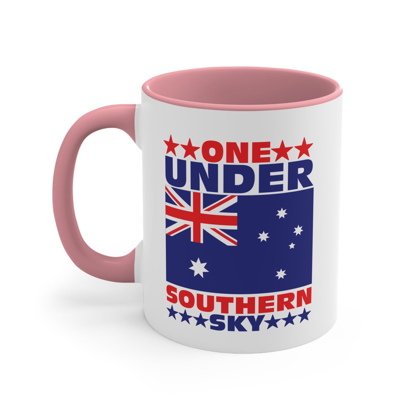 One Under Southern Sky Mug | Aussie Pride Accent Coffee Cup | Australian Unity & Spirit Gift – BackToClassy
