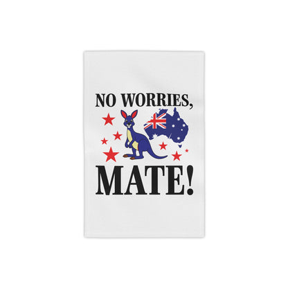 No Worries Mate Towel | Classic Aussie Vibes