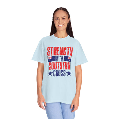Strength in the Southern Cross T-Shirt | Aussie Pride Unisex Tee | Australian Spirit Shirt – BackToClassy