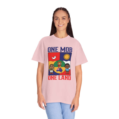 One Mob One Land T-Shirt | Aussie Pride Unisex Tee | Australian Spirit Shirt – BackToClassy