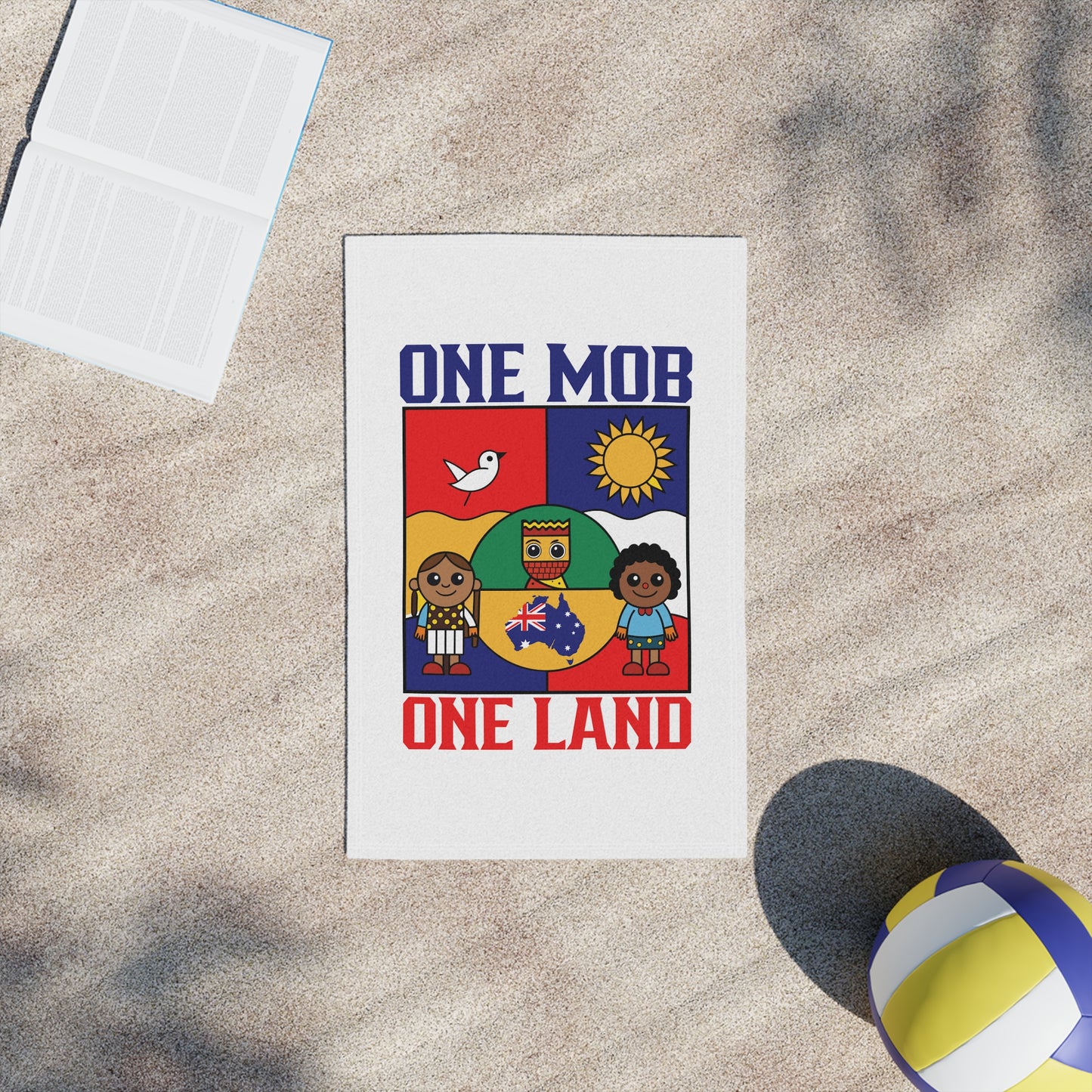 One Mob Towel | Aussie Pride Celebration