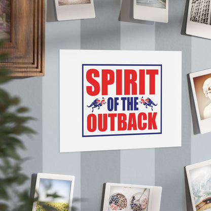 Outback Spirit Poster | Australian Heritage Wall Art