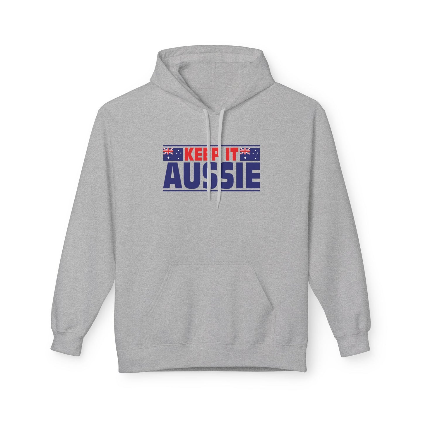 Keep It Aussie Hoodie | Aussie Pride Unisex Fleece Hoodie | Australian Spirit Sweatshirt – BackToClassy