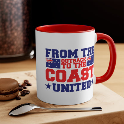 Outback to Coast Mug | Aussie Pride & Unity Coffee Cup