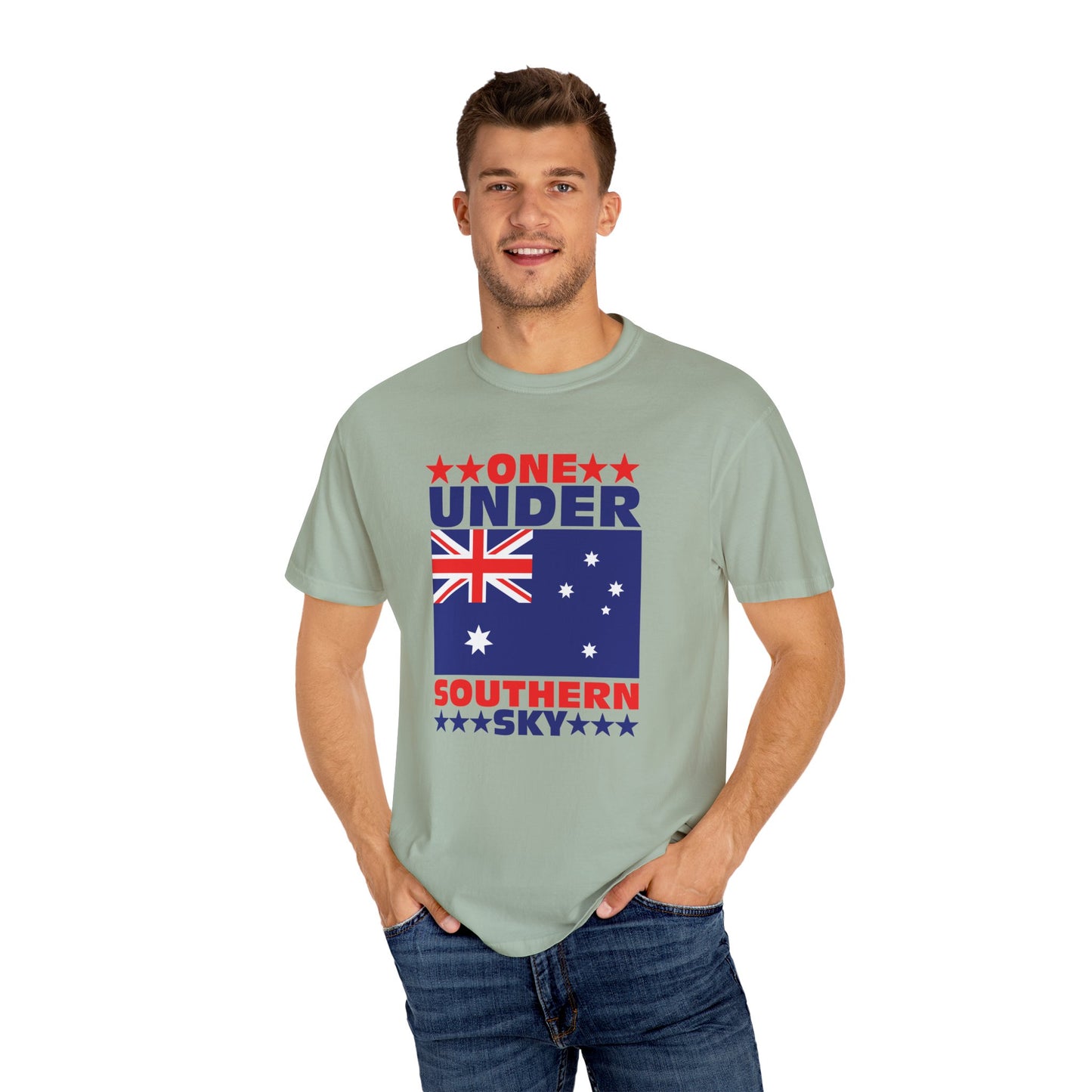One Under Southern Sky T-Shirt | Aussie Pride Unisex Tee | Australian Spirit Shirt – BackToClassy