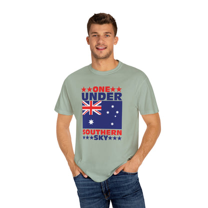 One Under Southern Sky T-Shirt | Aussie Pride Unisex Tee | Australian Spirit Shirt – BackToClassy
