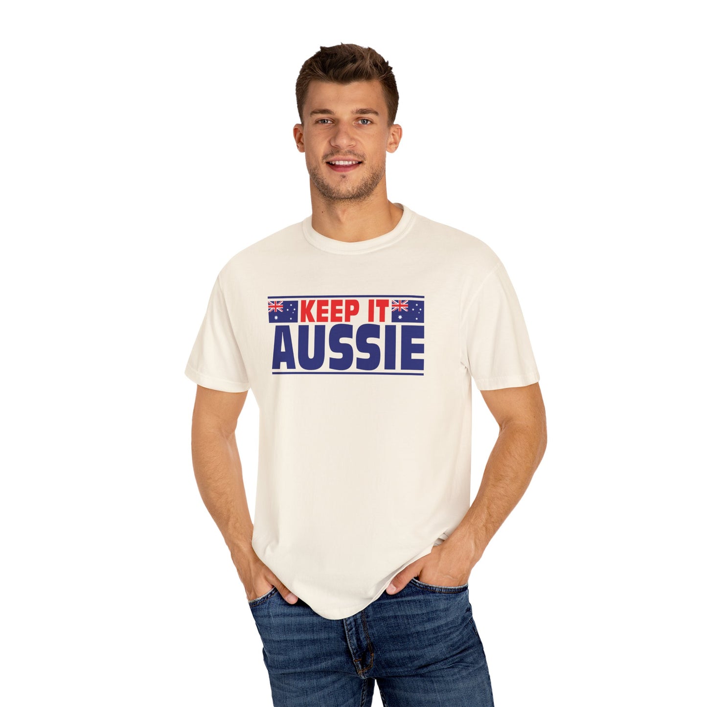 Keep It Aussie T-Shirt | Unisex Australian Pride Tee | Aussie Spirit Shirt – BackToClassy