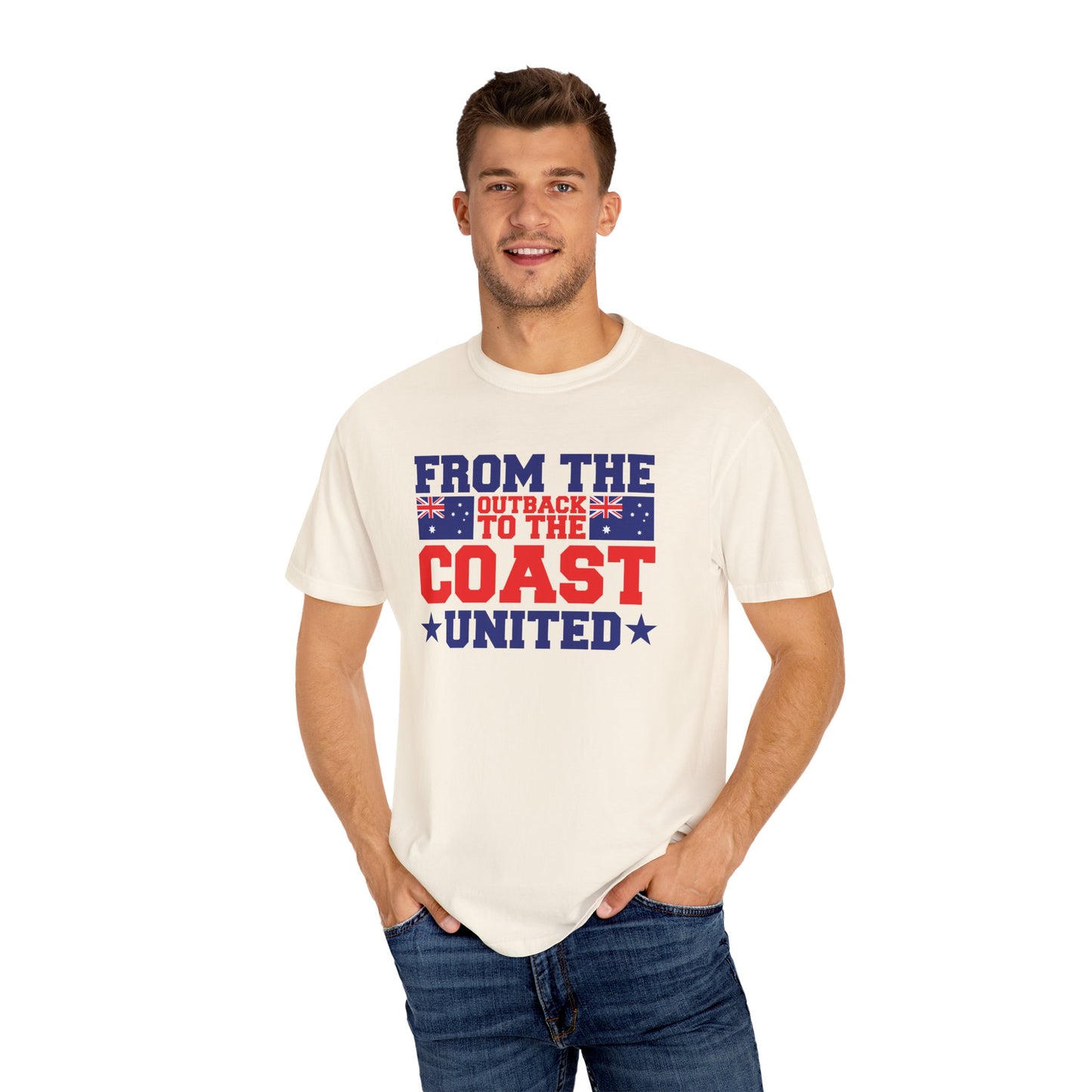 From the Outback to the Coast United T-Shirt | Aussie Pride Unisex Tee – BackToClassy