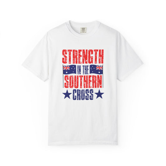 Strength in the Southern Cross T-Shirt | Aussie Pride Unisex Tee | Australian Spirit Shirt – BackToClassy